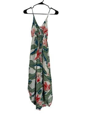 Billabong Floral Hibiscus Maxi Dress, Size XS